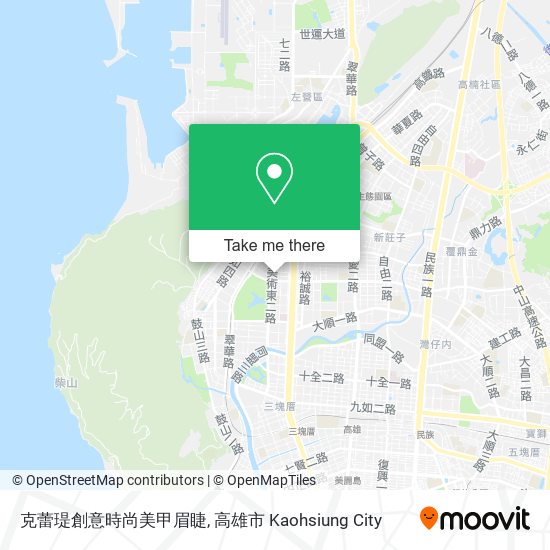 克蕾瑅創意時尚美甲眉睫 map