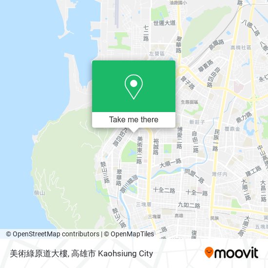 美術綠原道大樓 map
