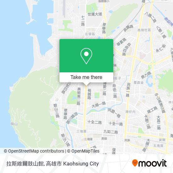 拉斯維爾鼓山館 map