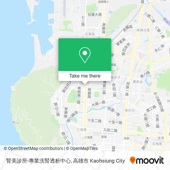 腎美診所-專業洗腎透析中心 map