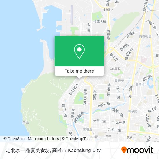 老北京一品宴美食坊地圖