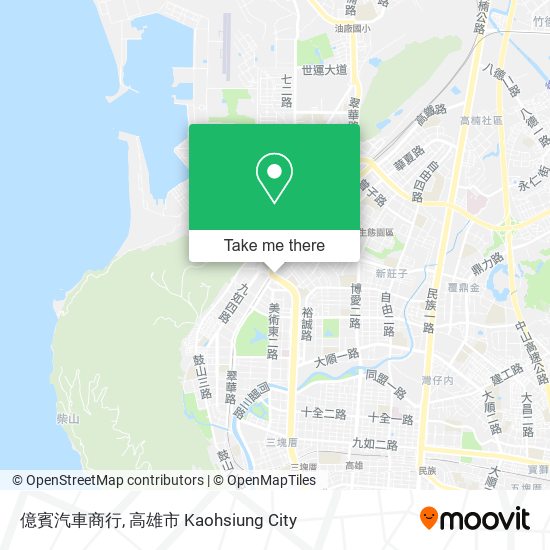 億賓汽車商行 map