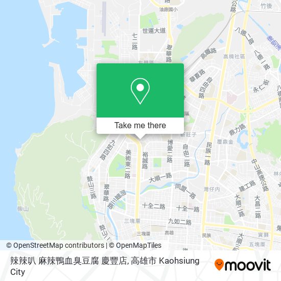 辣辣叭 麻辣鴨血臭豆腐 慶豐店 map