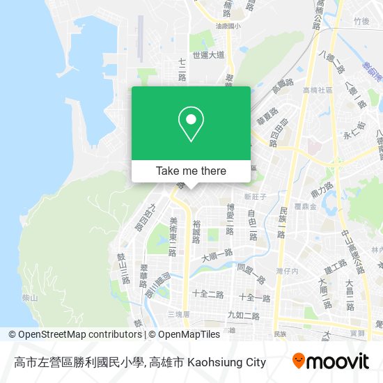 高市左營區勝利國民小學 map