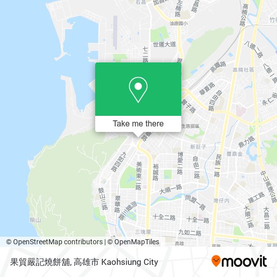 果貿嚴記燒餅舖 map