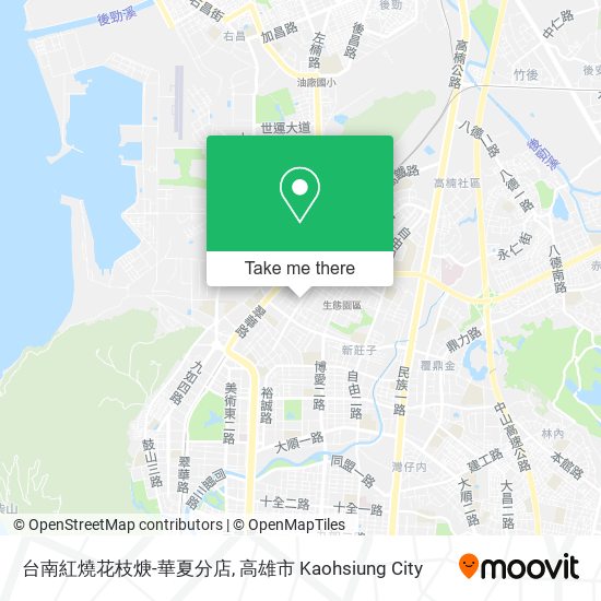 台南紅燒花枝焿-華夏分店 map