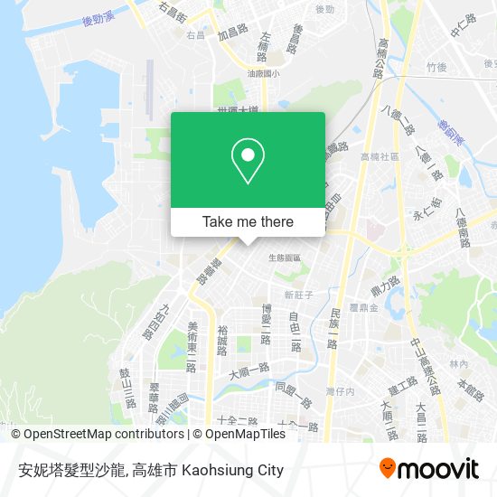 安妮塔髮型沙龍地圖