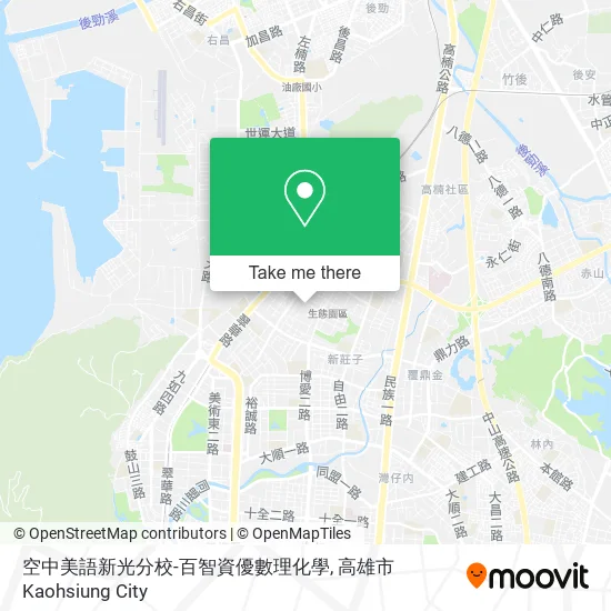 空中美語新光分校-百智資優數理化學 map