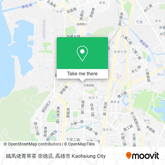 鐵馬佬青草茶 崇德店 map