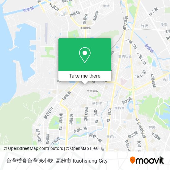 台灣樸食台灣味小吃 map