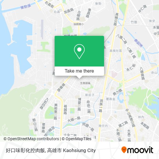 好口味彰化控肉飯 map