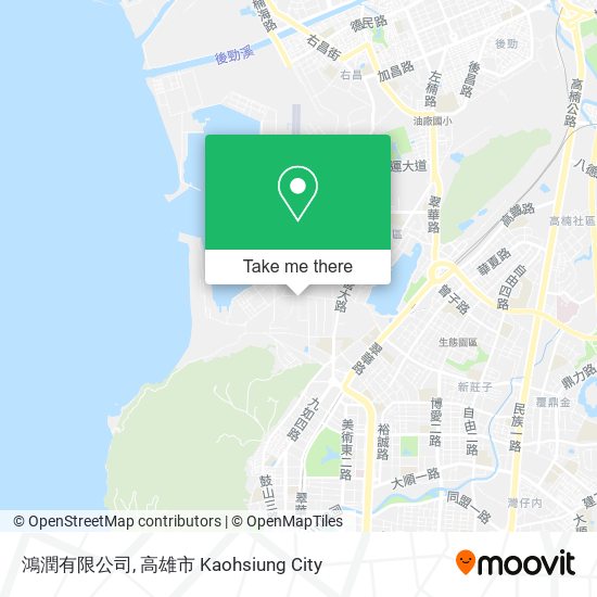 鴻潤有限公司 map