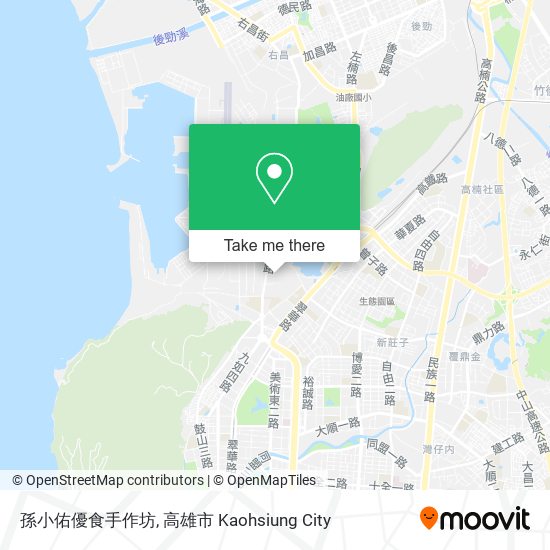 孫小佑優食手作坊 map
