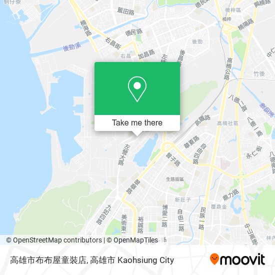 高雄市布布屋童裝店地圖