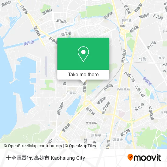 十全電器行地圖