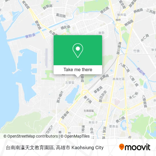 台南南瀛天文教育園區地圖