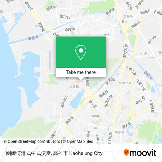 劉師傅港式中式便當地圖