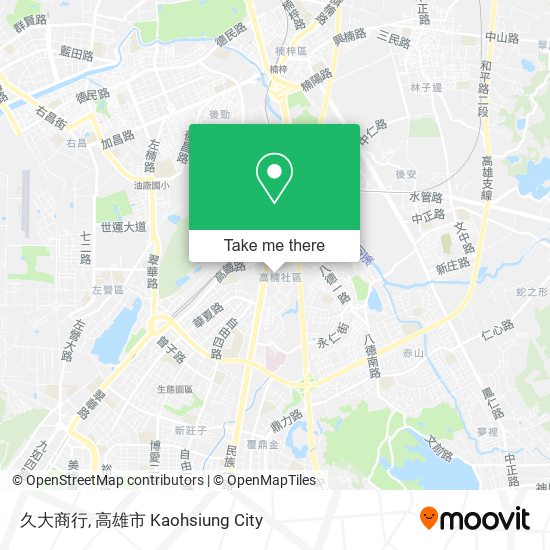 久大商行 map
