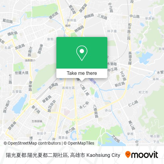 陽光夏都.陽光夏都二期社區地圖
