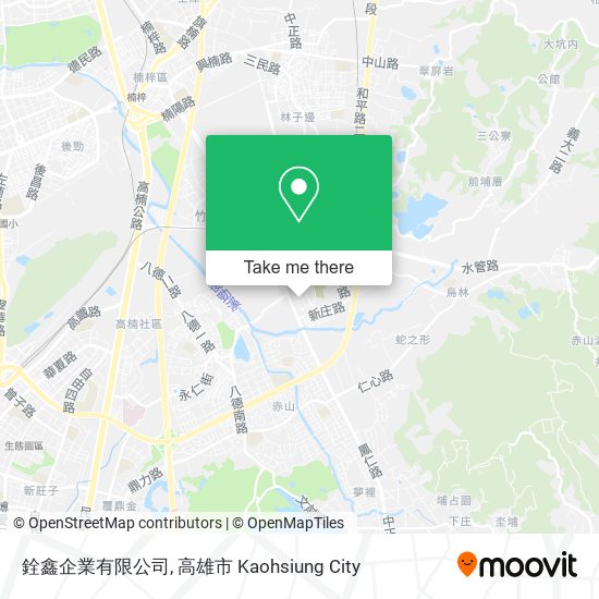 銓鑫企業有限公司 map