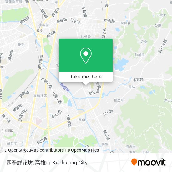 四季鮮花坊地圖
