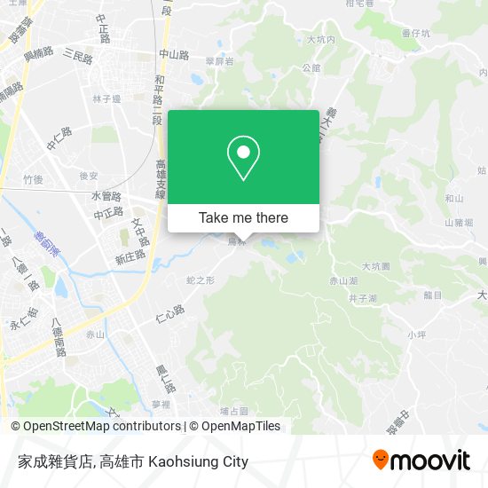 家成雜貨店地圖