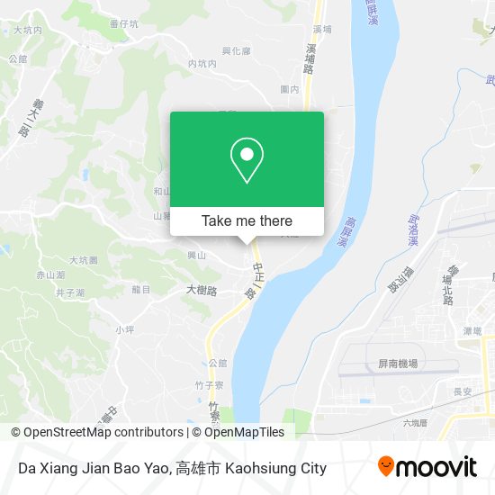 Da Xiang Jian Bao Yao map