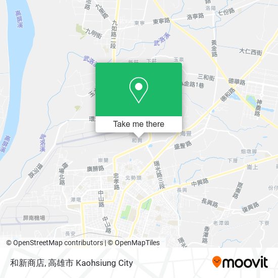 和新商店地圖