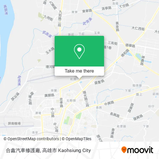 合鑫汽車修護廠 map