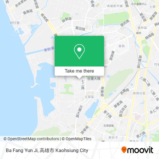 Ba Fang Yun Ji map