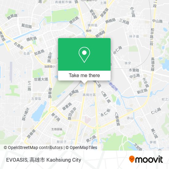 EVOASIS地圖