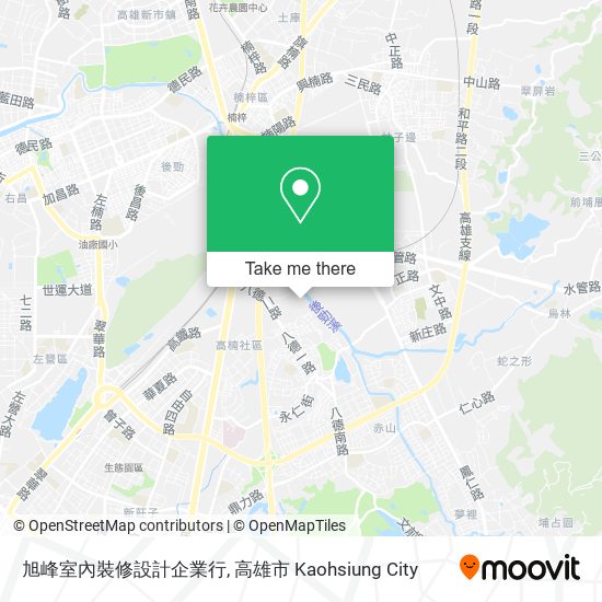 旭峰室內裝修設計企業行 map