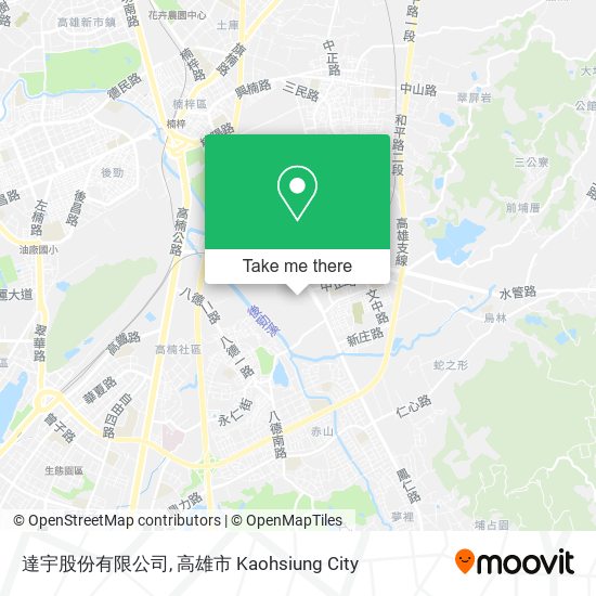 達宇股份有限公司地圖