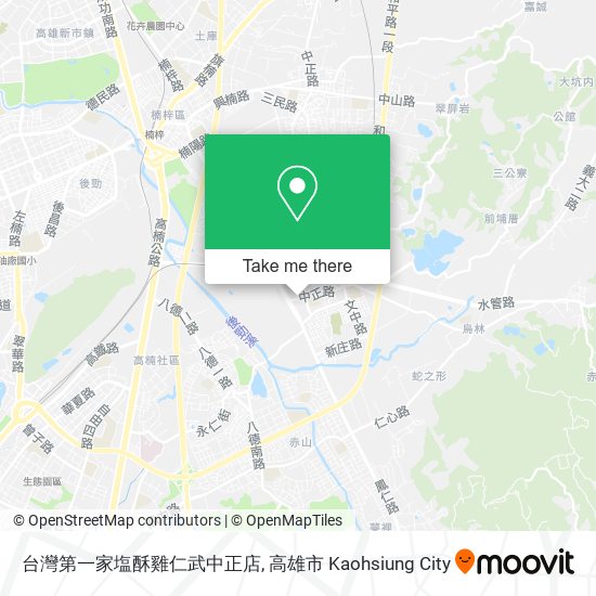台灣第一家塩酥雞仁武中正店 map