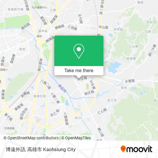 博遠外語地圖