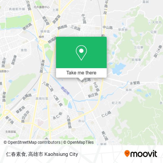 仁春素食 map