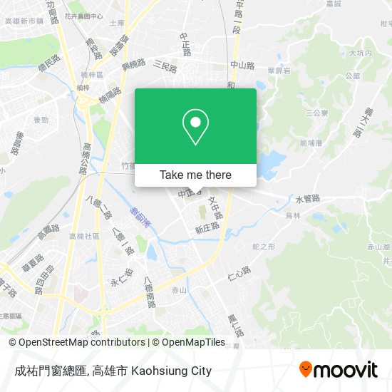 成祐門窗總匯地圖
