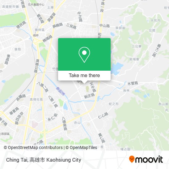Ching Tai map