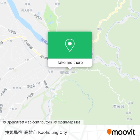 拉姆民宿 map