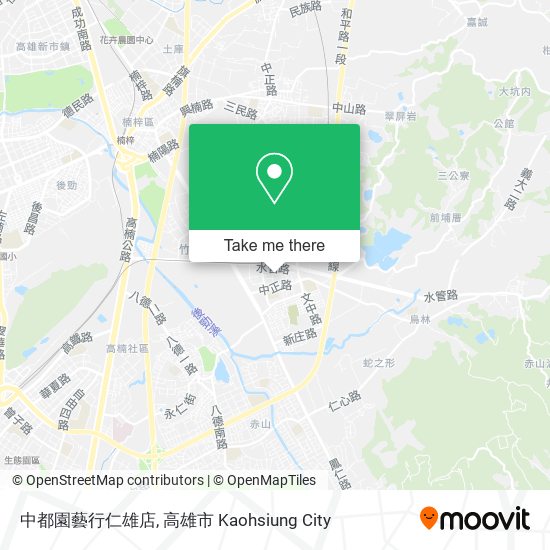 中都園藝行仁雄店地圖