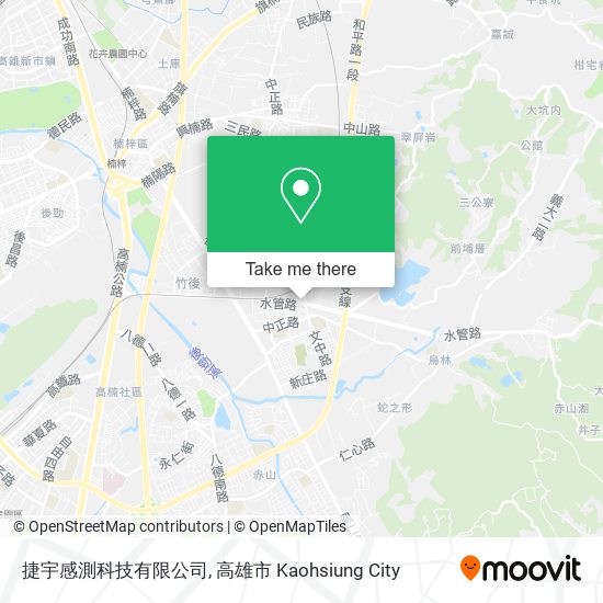 捷宇感測科技有限公司 map