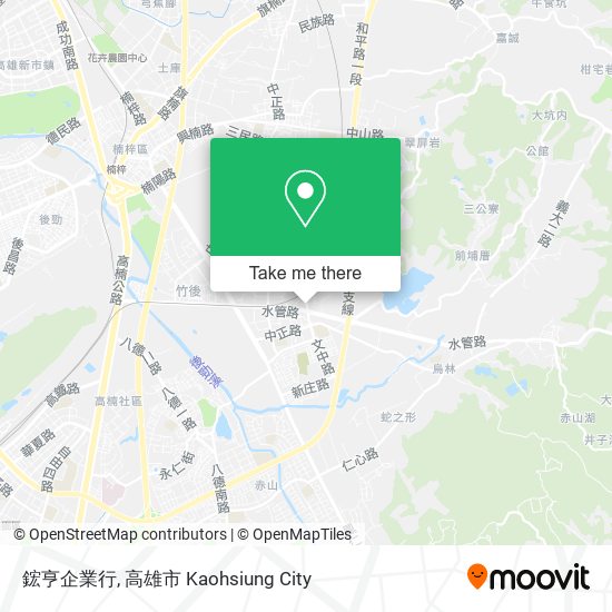 鋐亨企業行地圖
