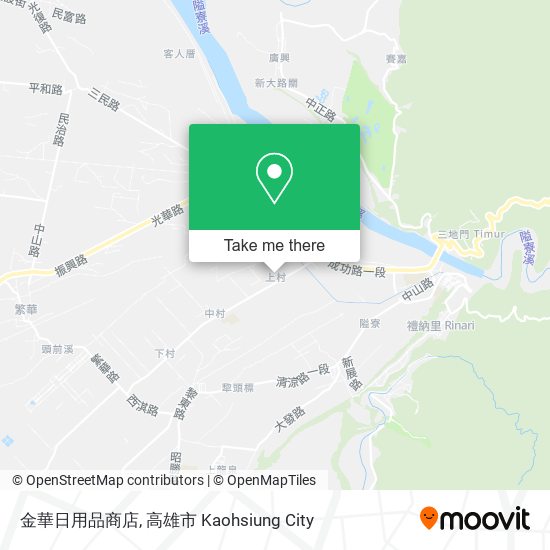 金華日用品商店 map