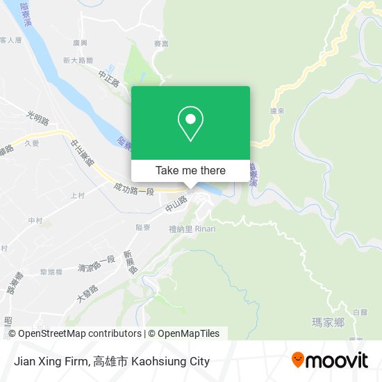 Jian Xing Firm map