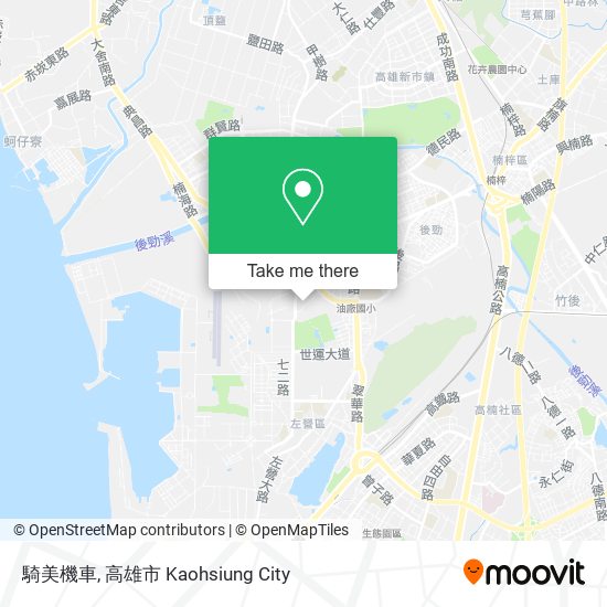 騎美機車 map