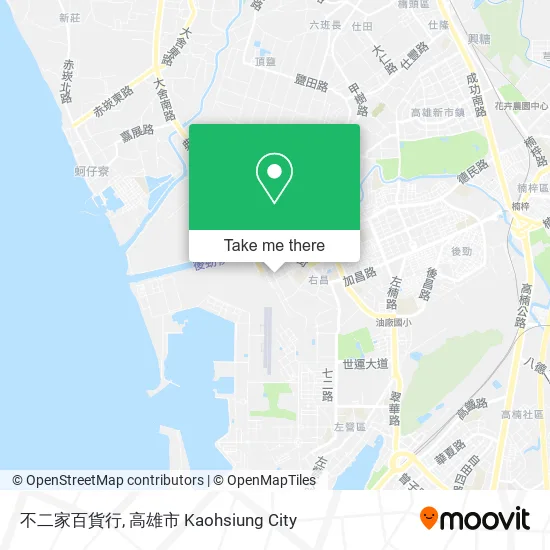 不二家百貨行地圖