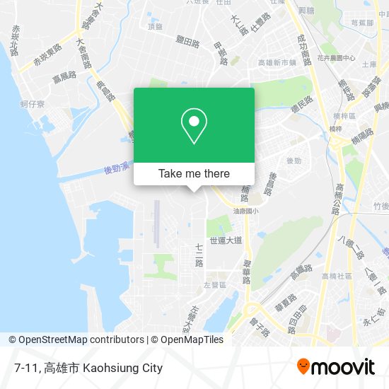 7-11 map