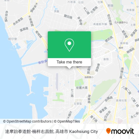 達摩跆拳道館-楠梓右昌館 map