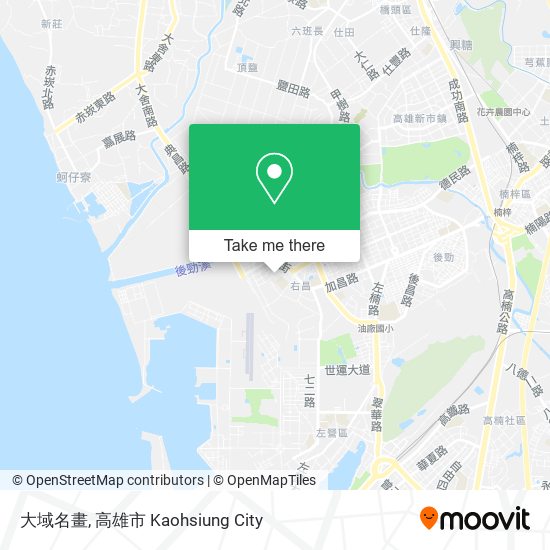 大域名畫 map