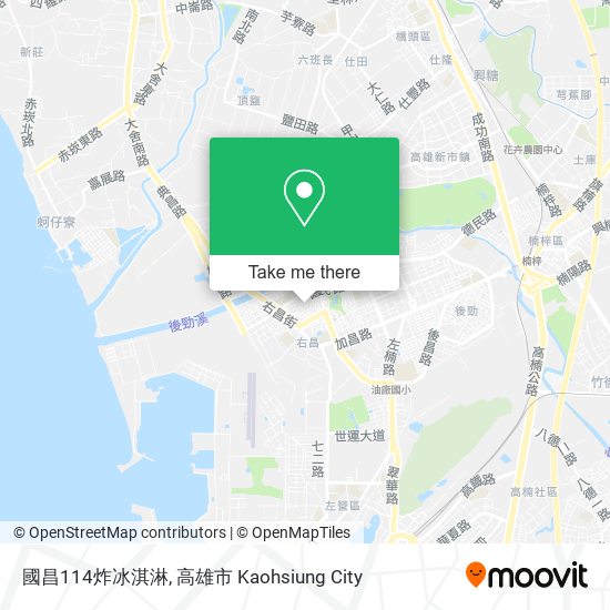 國昌114炸冰淇淋地圖